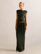 Jazelle Jersey Maxi Skirt Forever New