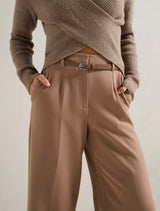 Chantelle Belted Wide Leg Pants Forever New