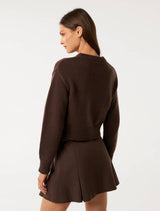 Matilda Knitted Crew Neck Sweater Forever New