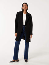 Cassie Petite Single Breasted Coatigan Forever New