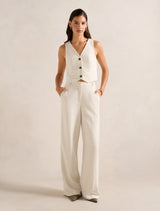 Oaklyn Pleat Wide Leg Pants