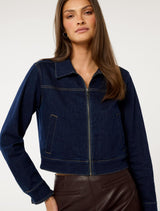 Cassie Denim Jacket Forever New