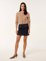 Maya Denim Skirt Forever New