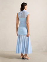 Lune Layered Mesh Maxi Dress Forever New