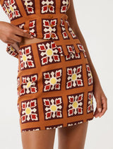 Briar Linen Mini Skirt Forever New