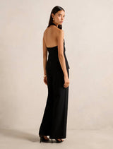 Riva Hook And Eye Halter Jumpsuit Forever New