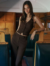 Tyla Cropped Vest Forever New