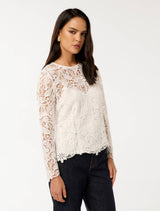 Layla Lace Top Forever New