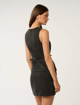 Autumn Textured Waistcoat Forever New