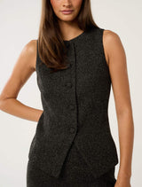 Autumn Textured Waistcoat Forever New