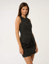 Autumn Textured Waistcoat Forever New