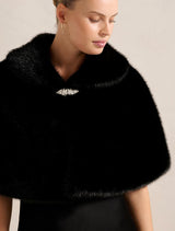 Evelyn Faux Fur Wrap Forever New