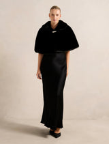 Evelyn Faux Fur Wrap Forever New