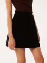 Ainsley Button Wrap Mini Skirt Forever New