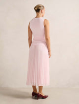 Daphne Waistcoat Knit Midi Dress Forever New