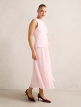 Daphne Waistcoat Knit Midi Dress Forever New