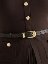 Daphne Waistcoat Knit Midi Dress Forever New