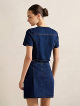 Elise Denim Shirt Forever New