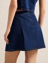 Elise Mini Denim Skirt Forever New
