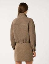 Kaia Check Crop Jacket Forever New