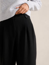 Desiree Button Straight Leg Pants Forever New
