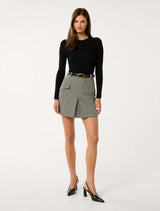 Maddox Pleat Mini Dress Forever New