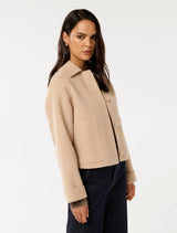 Bridgette Felled Jacket Forever New