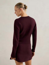 Ally Seam Detail Knit Cardigan Forever New