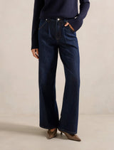 Emma Wide Leg Jeans Dark Wash Forever New