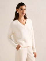 Everley V Neck Sweater Forever New