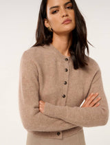 Rae Fluffly Knit Cardigan Forever New