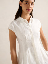Carina Pleated Shirt Forever New