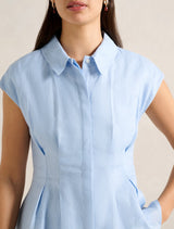 Carina Pleated Shirt Forever New