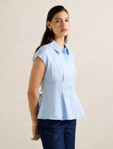 Carina Pleated Shirt Forever New