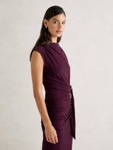 Jazelle Hardware Drape Detail Top Forever New