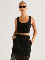 Lana Lace Bralette Top Black Co-ord Forever New