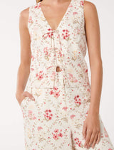 Erin Tie Front Waistcoat