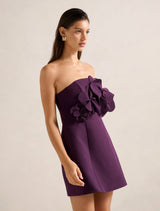 Tessa Flower Mini Dress Forever New