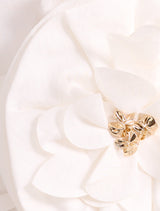 Felicia Structured Flower Midi Dress Forever New