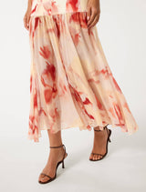 Luca Dropped Waist Maxi Dress Forever New