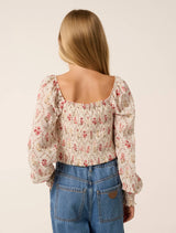 Raleigh Teen Square Neck Top Forever New