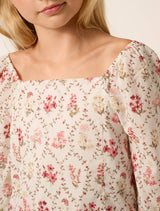 Raleigh Teen Square Neck Top Forever New