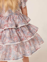 Odette Girls Tiered Mini Dress Forever New