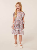 Odette Girls Tiered Mini Dress Forever New