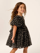 Elle Girls Puff Sleeve Mini Dress Forever New