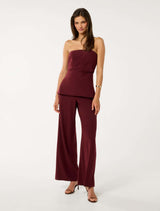 Hadley Gathered Bandeau Top Forever New