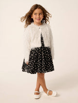 Heidi Girls Fringe Cropped Jacket Forever New