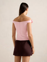 Faye Applique Bardot Top Forever New