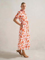 Julianne Short Sleeve Midi Dress Forever New