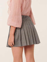 Alberta Teen Pleat Mini Skirt Forever New